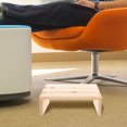 thumbnail image 4 of 1pc Office Desk Bathroom Foot Rest Bench Tilted Wooden Foot Rest Stool, 4 of 9