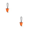 thumbnail image 4 of kurtrusly Kit de Bouchons pour Passoire de Kayak, Bouchon, Taille Compacte, Excellente Étanchéité, Commodité, Bateau, Raccords Améliorés, Léger, Orange, Ensemble de 2, 4 of 6