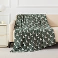 thumbnail image 1 of Holiday Time Plush Throw Blanket Reindeer, 50 in x 60 in, 1 of 9