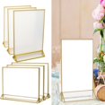 thumbnail image 3 of Phnom Penh Table Carte Mariage Numéro Plaque Menu Stand Table Carte, 3 of 4