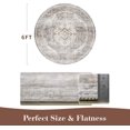 thumbnail image 2 of -Area Rug X Rugs for Living Room- Machine Washable Rug-Soft Living Room Rug-Vintage Non Slip Carpet-Rugs for Bedrooms Dining Room Living Room Office, 2 of 7