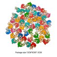 thumbnail image 4 of 50 Pieces Cartoon Buttons Colorful for Headwear Scrapbook Small Handmade Crafts Sewing Accessory Clothes Button Headwear Handicrafts Jackets, 4 of 9