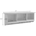thumbnail image 5 of CROSLEY Brennan Storage Shelf Mahogany, 5 of 5