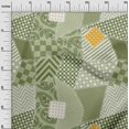 thumbnail image 3 of oneOone Cotton Jersey Light Green Fabric Block Sewing Craft Projects Fabric Prints By Yard 58 Inch Wide, 3 of 5