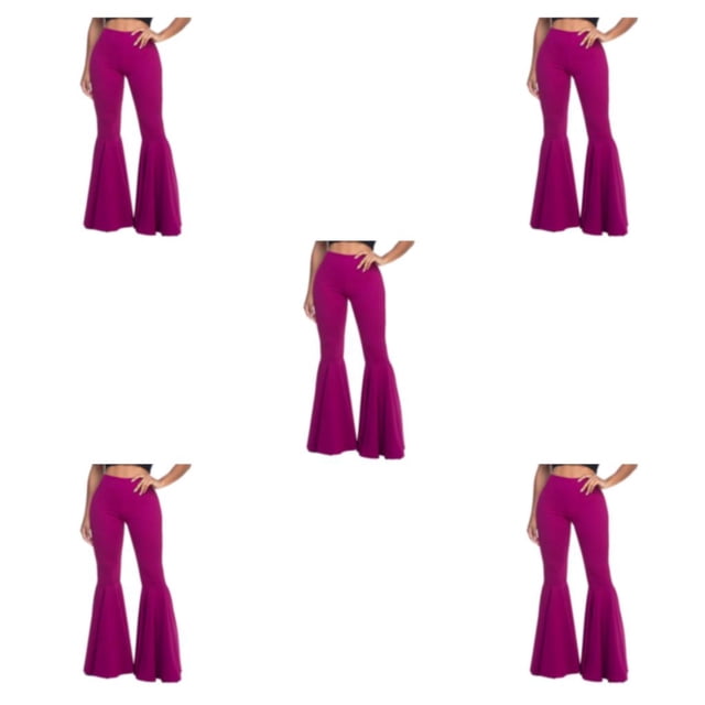 VONKY Stretchy Pants Wide Application Multiple Sizes Available Breathable purple XL 5Set