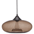 thumbnail image 1 of Bouclair Grey Glass Globe Ceiling Lamp, 1 of 4
