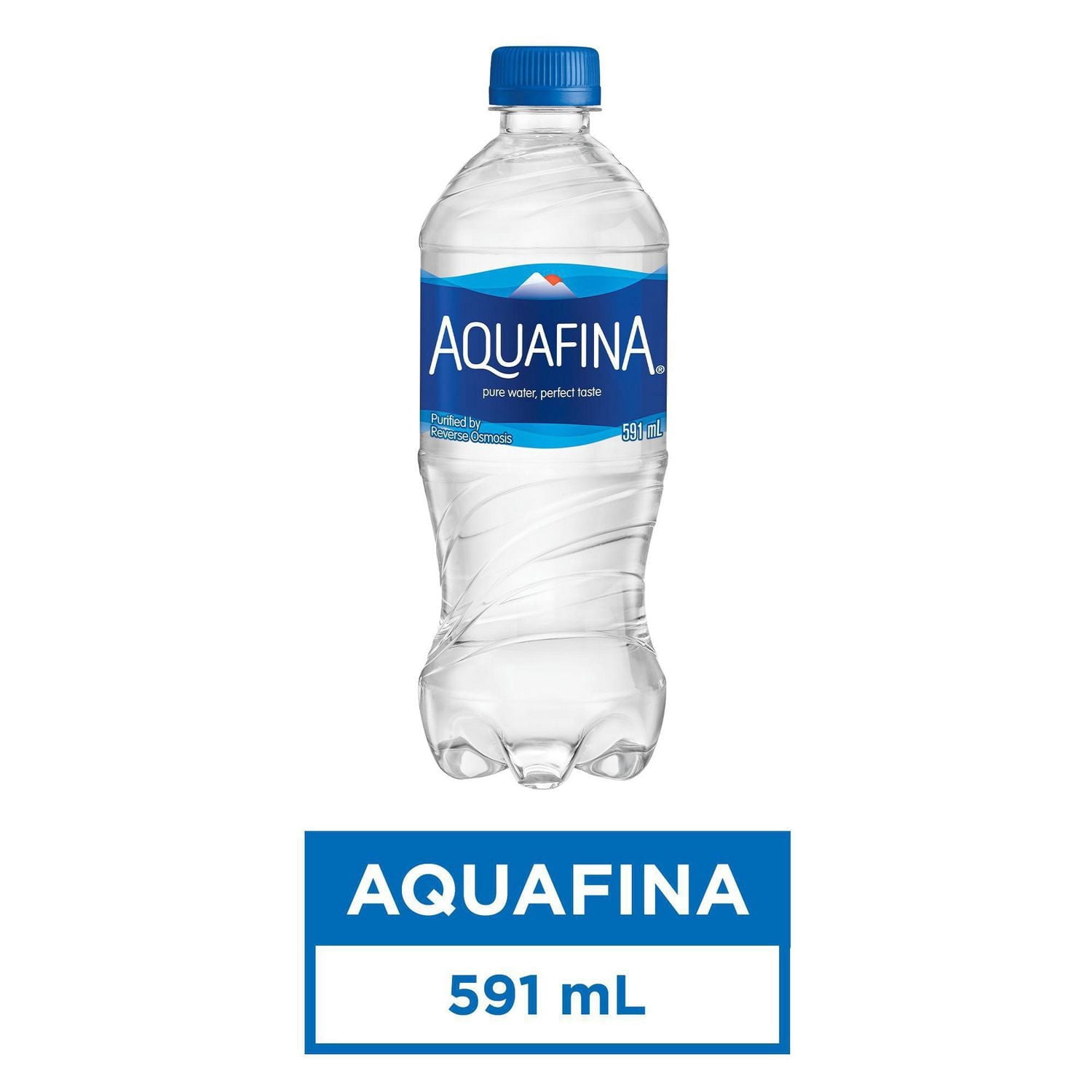 Aquafina Purified Water 591mL, Bottle