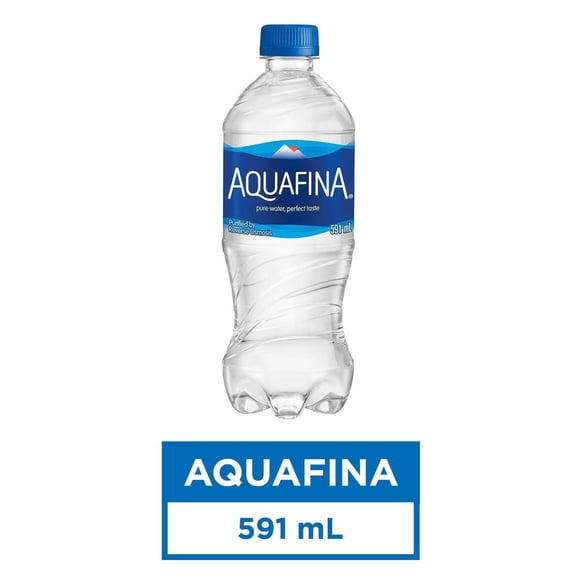 Aquafina Purified Water 591mL, Bottle