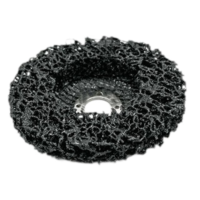 GROWTH TANK Roue de Polissage en Acier Inoxydable 5 Pouces Pièces de Rechange Robustes pour Voiture Bois Métal Noir