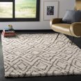 thumbnail image 1 of SAFAVIEH Hudson Augustine Tapis Géométrique Diamants Shag, 1 of 4