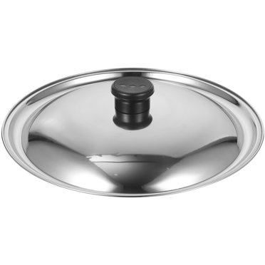 Couvercle de Poêle en Acier Inoxydable Universel Couvercle de Casserole Couvercle de Poêle à Frire Couvercle de Casserole et Poêle pour Cuisine