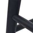 thumbnail image 4 of Steve Silver Hilton Black Solid Acacia Wood Counter Stool, 4 of 6