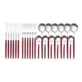 thumbnail image 1 of Amdohai 24Pcs Stainless Steel Dinnerware Set Kitchen Cutlery Set Knife Fork Spoon Flatware Tableware Minimalist Silverware, 1 of 8