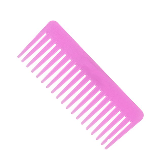 Peigne à Cheveux Léger Léger Portable Petit Utile Barbershop Outils Multifonctionnel Large Dent Bonbons Couleur Modélisation Approvisionnement Rose Rouge