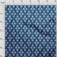 thumbnail image 2 of oneOone Viscose Chiffon Fabric Arrow Sign Kasuri Printed Craft Fabric BTY 42 Inch Wide, 2 of 4