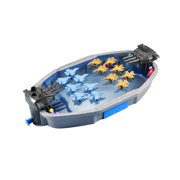 Milaget Board Game Mini Board Game Portable Competition Toss Toy Navy Battles Board Game Plane