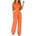 thumbnail image 1 of Cameland Mode Femmes Été Imprimé Floral Décontracté T-Shirt à Manches Courtes + Ensemble Pantalon, 1 of 8