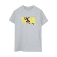 thumbnail image 1 of DC Comics Womens The Flash Lightning Dash Cotton Boyfriend T-Shirt, 1 of 3