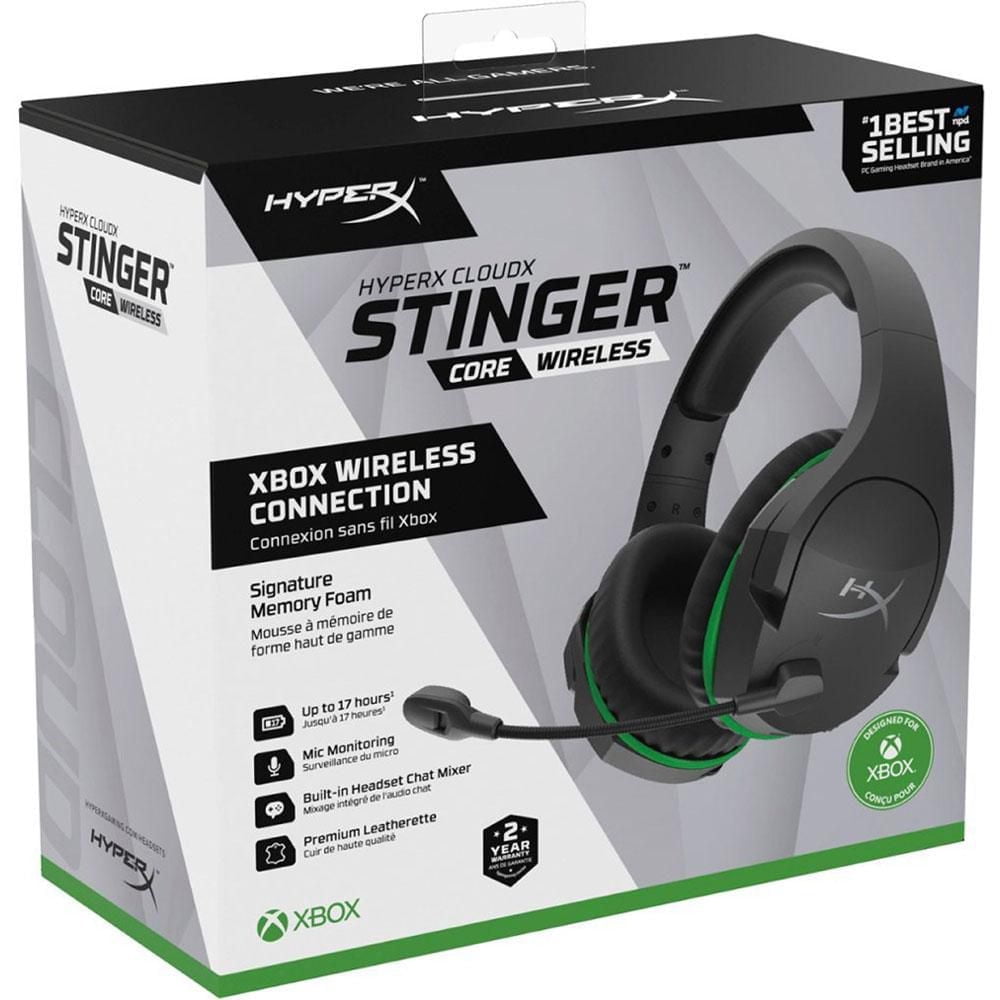 Casque de jeu HyperX CloudX Stinger™ Core sans fil pour Xbox
