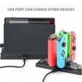 thumbnail image 2 of Hub Dock pour Nintendo Switch, Dock de Transmission de Données USB 2.0 avec 4 Ports de Sortie, 2 of 9