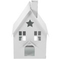 thumbnail image 4 of LOVEVER Christmas Candle Holder Galvanized Tin Houses Iron, 4 of 8