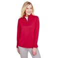 thumbnail image 1 of Ladies' Advantage Snag Protection Plus IL Quarter-Zip - RED - 2XL, 1 of 3