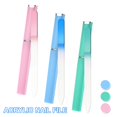 thumbnail image 2 of MesaSe 3PCS Crystal Glass Nail File With Case Professional Manicure Tool Washable Reusable Double-Sided Gentle Nail Care For Nail Travel, 2 of 7