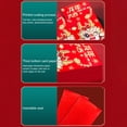 thumbnail image 2 of Ruiboury 6pack/lot Chinese Lunar Year Spring Festival Red Envelopes Wide Applications 209F,6pcs 6.7 inch, 2 of 6