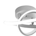 thumbnail image 4 of LED Ceiling Light Lighting Fixture Flush Mount Simple Ceiling Lamp Led for Entrance Aisle white diameter 24cm, 4 of 8