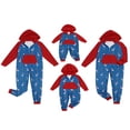 thumbnail image 4 of Pyjamas Assortis de Noël pour la Famille, Grenouillère Renne à Manches Longues, Combinaison une Pièce pour Adultes, Enfants, Bébé, 4 of 6