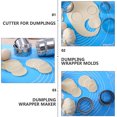 thumbnail image 3 of 6Pcs Creative Stainless Steel Dumplings Wrapper Molds Set Wonton Wrapper Cutters, 3 of 5