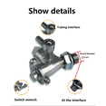 thumbnail image 2 of 4X Thread Fuel Tap for EY15 EY20 Ey28 RGX3500 RGX2400 Engine Parts Replacement, Lawn Mower Water Pressure, 2 of 4