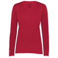 thumbnail image 1 of T-Shirt à Manches Longues pour Femme&44; Écarlate - Extra Large, 1 of 1