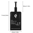 thumbnail image 4 of Charging Receiver Fast QI Charger Adapter Thin Portable Type-C Wireless Charger Adapter, 4 of 9