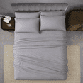 thumbnail image 3 of Swift Home Luxury 6-Piece Sheet Set with Extra Pillow Case, Double, Alloy, 3 of 7