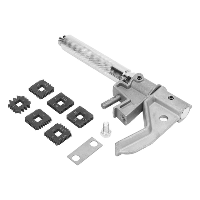 Kit d'Outils de Réparation de Filetage Externe Aluminium Argent Finition Anodisée Sans Dommage pour 11/4 Po 5 Po