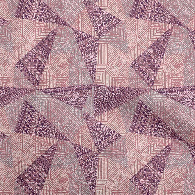 oneOone Georgette Viscose Wine Fabric Abstracts Sewing Material Print Fabric By The Yard 42 Inch Wide