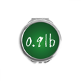 thumbnail image 1 of Kowledge Unité Livre Main Compact Miroir Rond Portable Poche Verre, 1 of 3