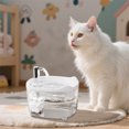 thumbnail image 2 of RKSTN Water Dispense Cat Drinking Fountain Automatic Circulation Flow Water Fountain White, 2 of 5