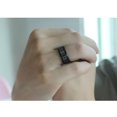 thumbnail image 5 of Womens Man Wedding Ring Gold-color 316l Stainless Steel Promise Jewelry, 5 of 5