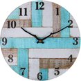 thumbnail image 4 of Modern Simple Wall Silent Clock Vintage Mid-Century Style Design for Living Room Bedroom Decor, 4 of 7