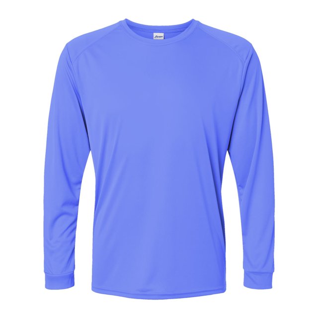 Paragon T-Shirt à Manches Longues de Performance Long Islander pour Hommes, 3TG, Bleu Bimini