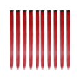 thumbnail image 1 of 10X Extensions de Perruque Bradem Liquidation, Extensions de Cheveux Colorées, Mèches de Fête Multicolores à Clipser en Cheveux Synthétiques, Extensions et Accessoires pour Cheveux H, Attrape les Cheveux, 1 of 2