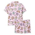 thumbnail image 2 of George Girls' Two Piece Lush Knit Pajama Set, 2 of 2