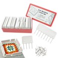 thumbnail image 1 of DIY Knit Blocking Combs Handmade Crafts Blocking Knitting Crochet Lace Or Needlework Projects Extra 100 T-pins, 1 of 6