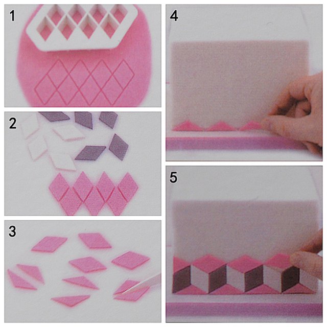 2pcs Irregular Rhombus Shaped Plastic Biscuits Cutting Dies Cake Baking Utensils Molds Mould