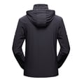thumbnail image 3 of Men's Detachable Cap Waterproof, Dirt-proof, Wind-proof, Tear-resistant Zipper Casual Warm Jacket, 3 of 8