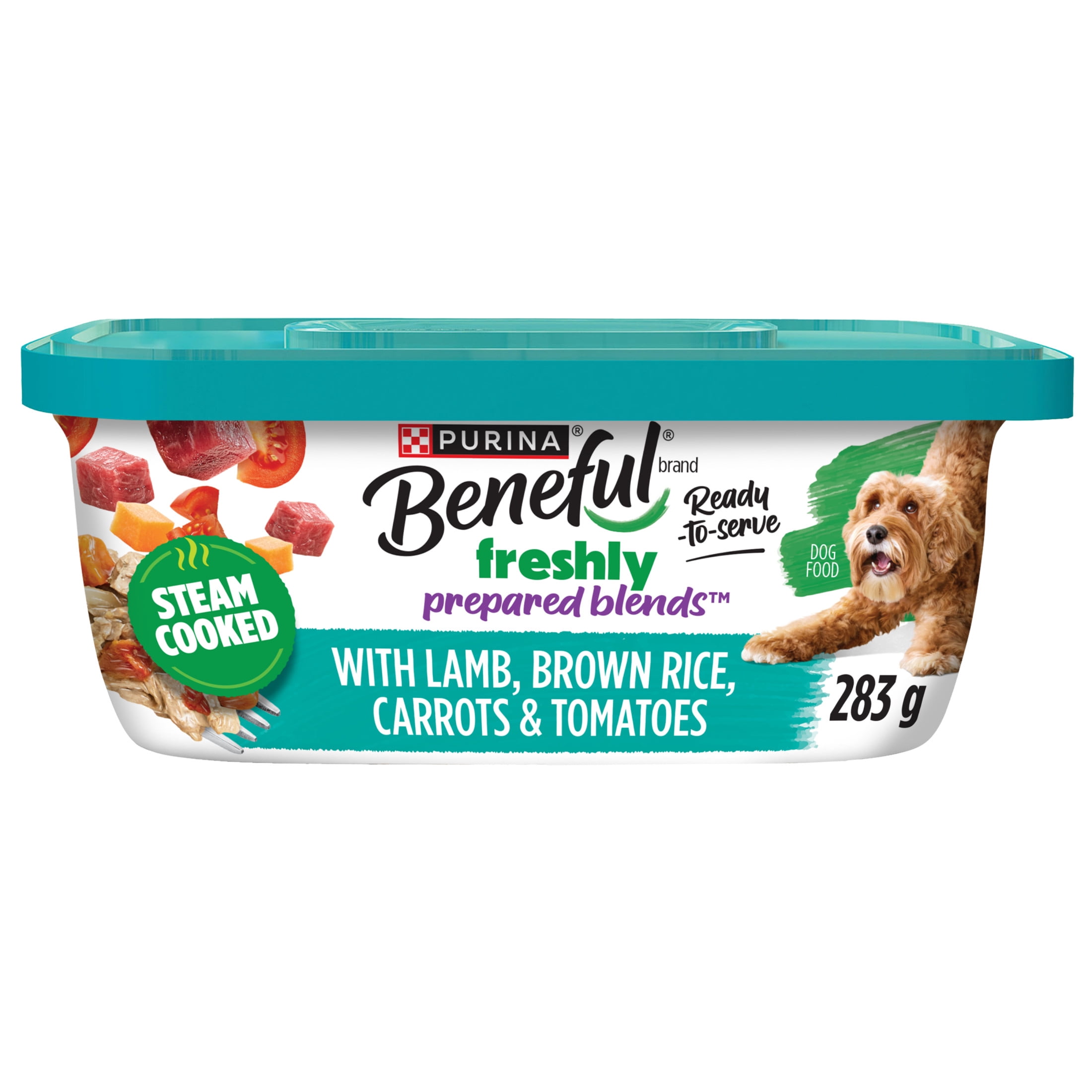 Beneful Chopped Blends with Lamb, Brown Rice, Carrots & Tomatoes, Wet Dog Food 283 g