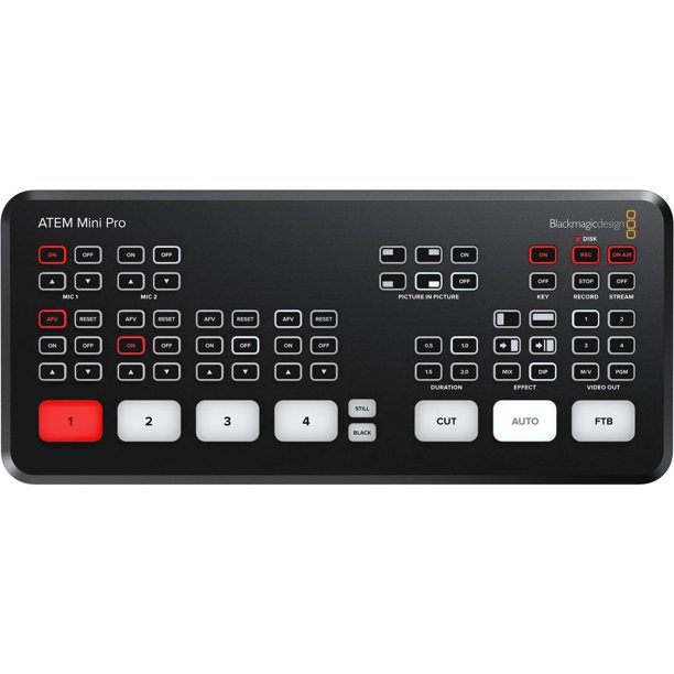 Blackmagic Design ATEM Mini Pro HDMI Live Stream Switcher - Walmart.ca