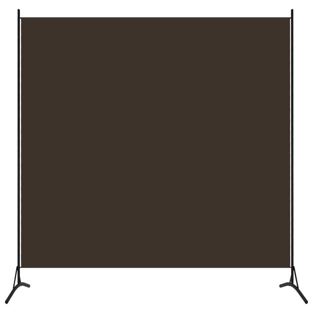vidaXL Paravent 1 Panneau Brun 175x180 cm